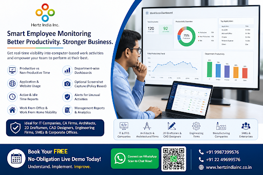 Improve Computer-Based Workforce Productivity with Smart Employee Monitoring post image
