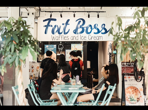 Fat Boss Waffles and Ice Cream