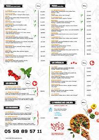 Menu Pizza Bella Page 1