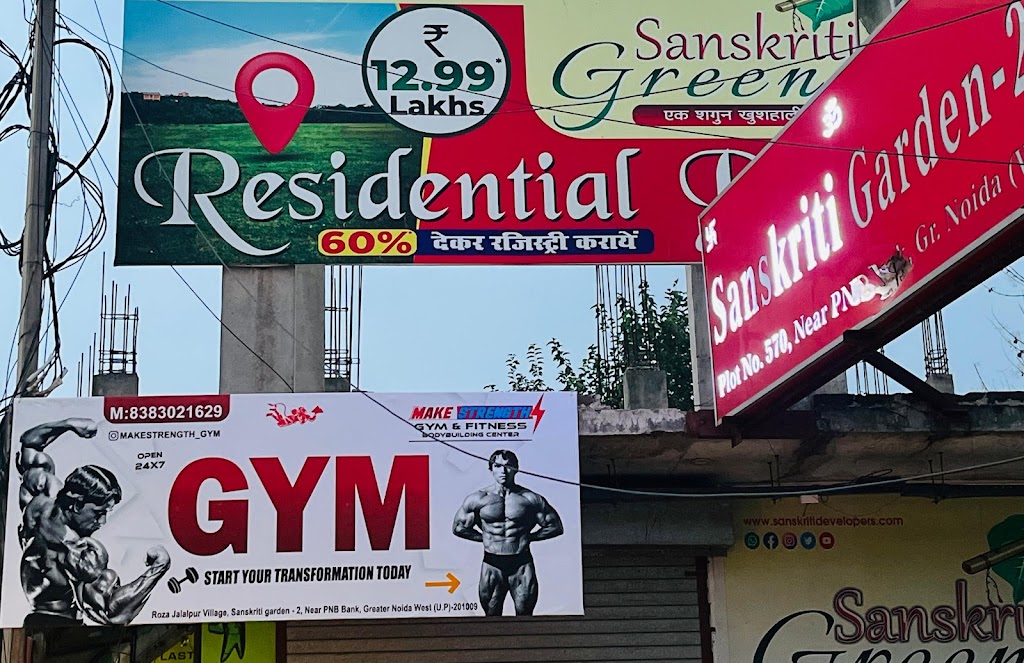 Make Strength Gym Fitness Bodybuilding Center 24X7