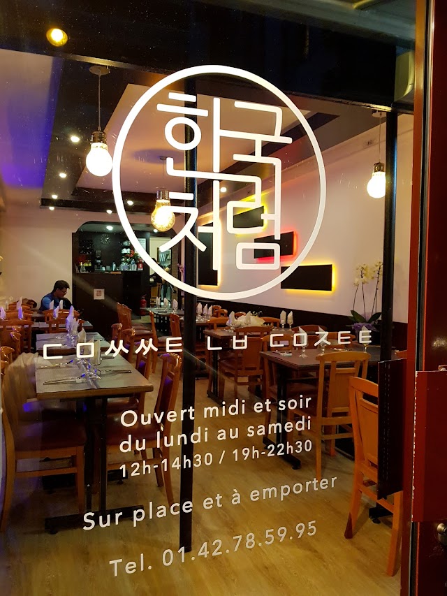 Comme la Corée