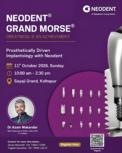 Join us for an insightful session on Prosthetically Driven Implantology with Neodent and discover… post image