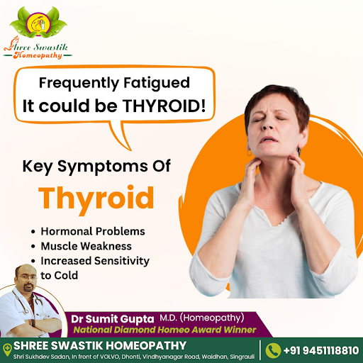 "Wondering if you have thyroid issues? Watch for signs like hair loss, irregular heartbeat, heat… post image