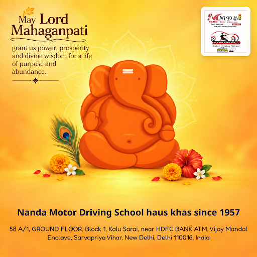 Celebrate Ganpati 2026 with Nanda Motor Driving School near me, where Lord Mahaganpati's blessing… post image