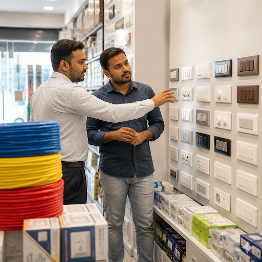 ✔️ Personal guidance for every purchase – from basic switches and sockets to premium LED fittings post image