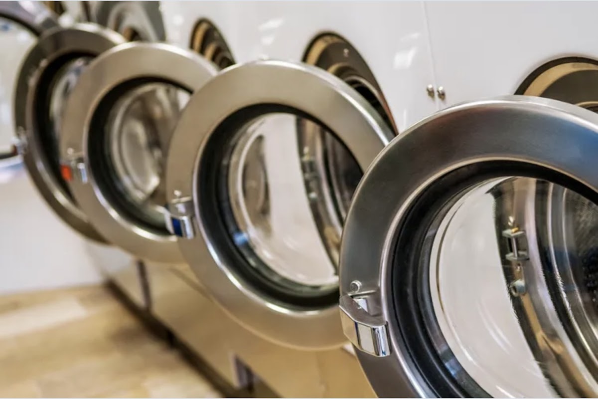 Clean laundry equipment at Super Wash 27 in Phoenix, AZ