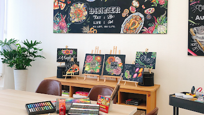 チョークアート教室 Orangette Chalkart