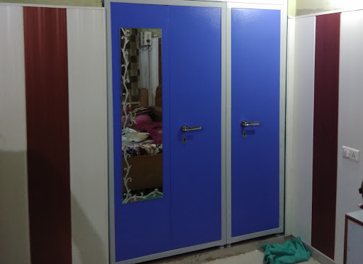 Steel cupboard