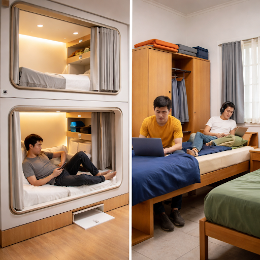 Looking for a comfortable male PG near me but tired of noisy, crowded rooms? At The New Snoozy Ca… post image