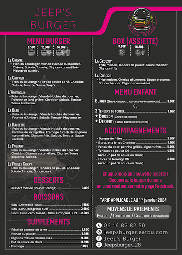 Photo 1 - Jeep's burger