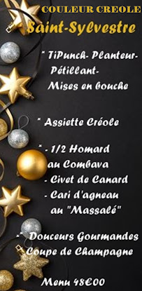 Menu Couleur Créole Page 4