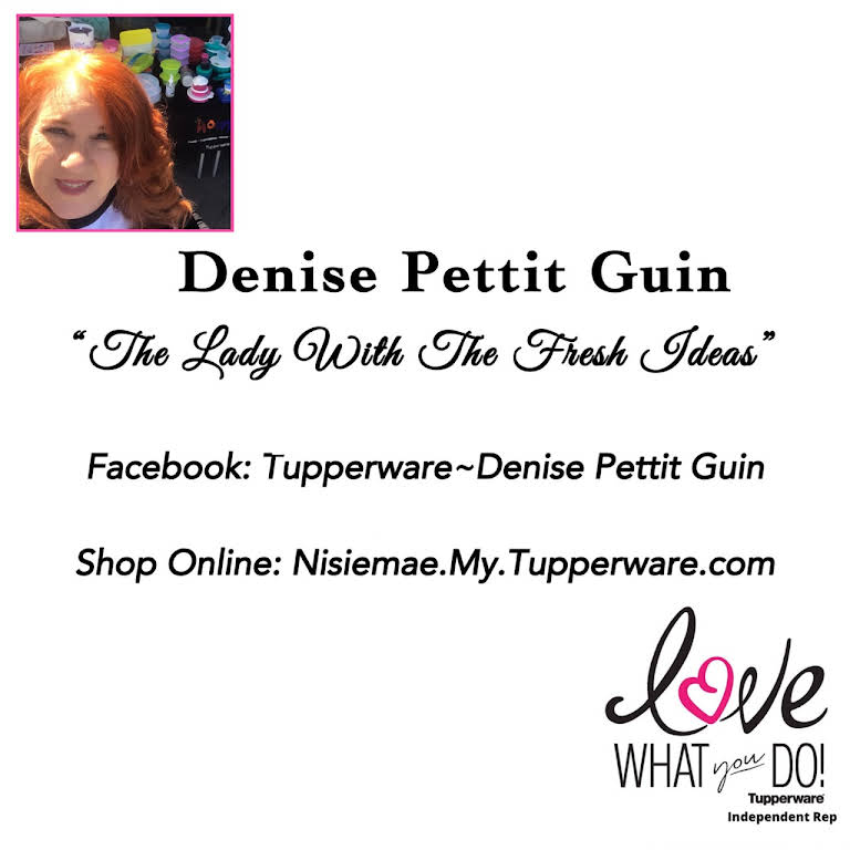 Holiday Shopping Service - Tupperware~Denise Pettit Guin