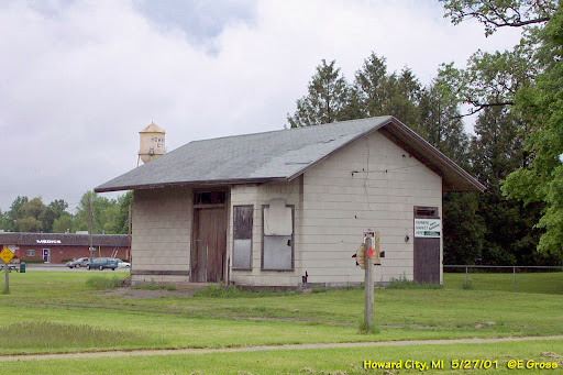 Howard City GR&I Railroad Depot - Thumbnail