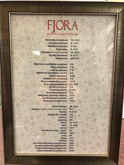Photos of Fjora, grozio ir soliariumo studija