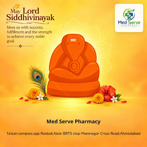 Celebrate Ganpati 2026 with Med Serve Pharmacy, your trusted source for branded medicines, prescr… post image