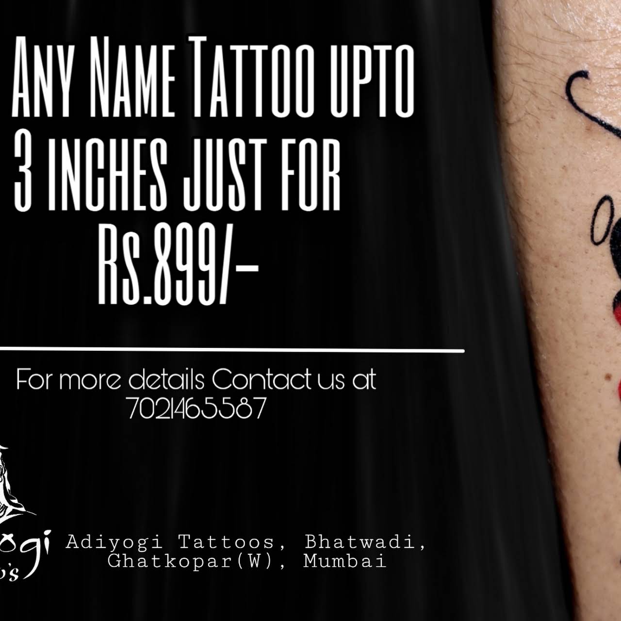 ADIYOGI TATTOOS - Tattoo Shop in Mumbai