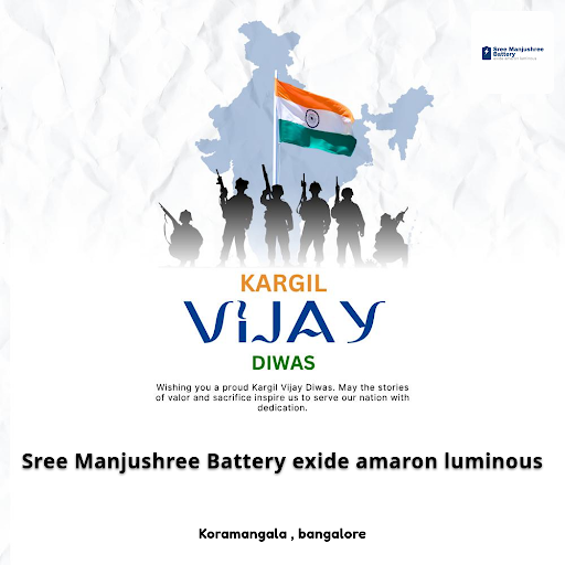 Celebrating Kargil Vijay Diwas with respect and gratitude, Sree Manjushree Battery honors our her… post image