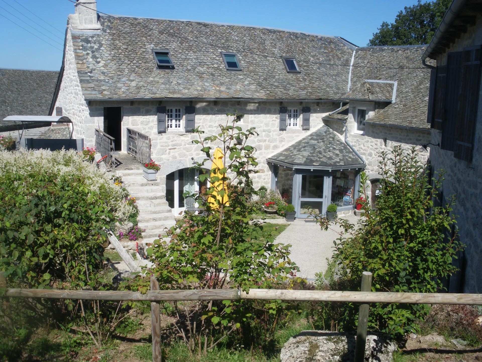 The houses of Aubrac