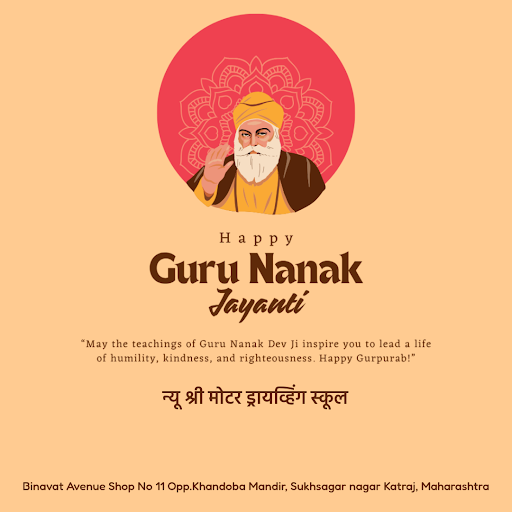 Wishing a joyous Guru Nanak Jayanti to the entire Sukhsagar Nagar Katraj community! May the teach… post image