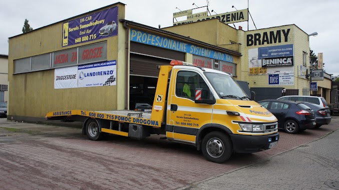 EM-CAR Serwis Samochodowy Mechanik Praga Płd. E. Kur Instalacje Lpg , Autopomoc, Wulkanizacja., Author: Marta Budzik