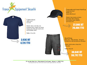 Photo n°2 de France Equipement Sécurité - vetement de travail - Equipement de protection individuelle à Toul (Magasin de vêtements professionnels)