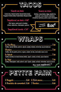 Menu Pizz'Burg Page 2