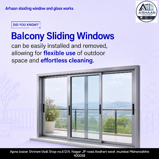 Arhaan Sliding Window and Glass Works is your trusted aluminium sliding window manufacturer in An…