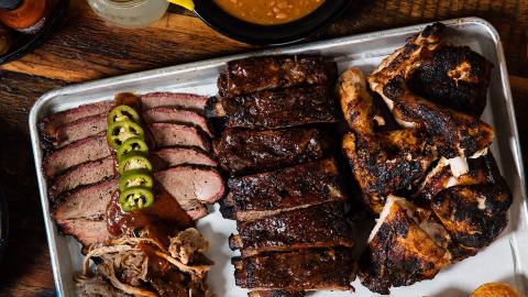 Dinosaur Bar-B-Que by null