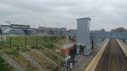 Warrington West Railway Station Logo