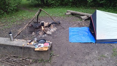 Lapham Peak Backpacking Campsite