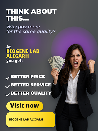 Biogene Lab Aligarh is a trusted pathology lab near me offering comprehensive diagnostic tests wi… post image
