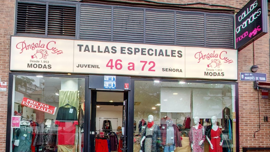 Tienda Ropa GRANDES Angela Cufi - Tienda De Tallas Grandes en Madrid