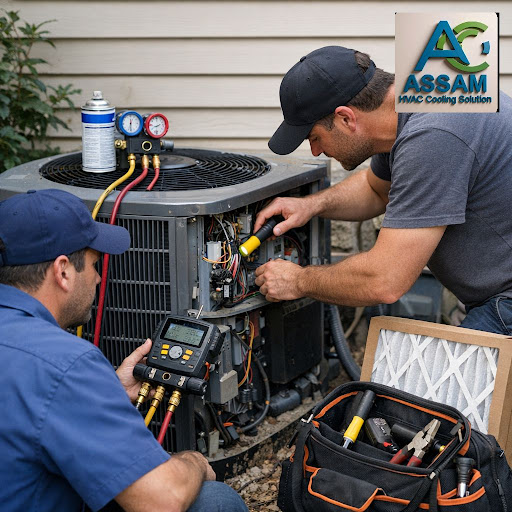 Is your AC not cooling like before or using more electricity than usual? Regular AC maintenance i… post image