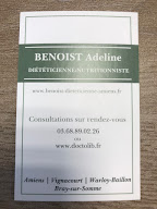 Adeline Benoist Diététicienne à Bray-sur-Somme