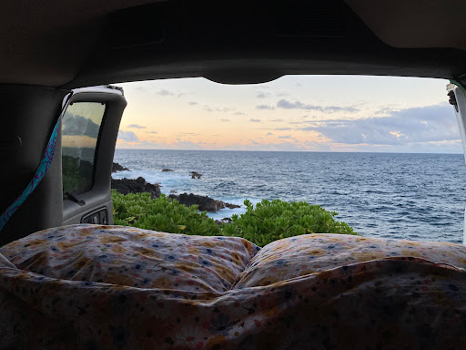 Stealthy Sea Surfer Van Rental