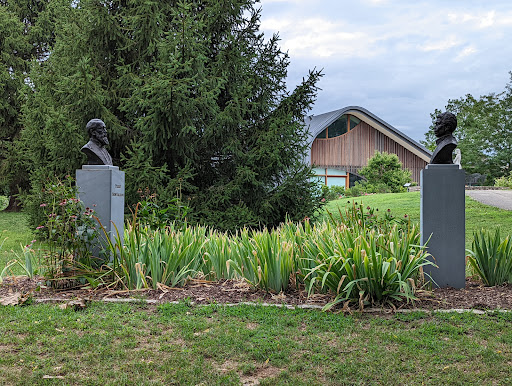 The Space Between Scott and Plessy sculpture