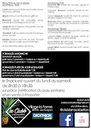 Photo n°3 de le Clubb - snack sportif & gourmand à Betton (Restaurant)