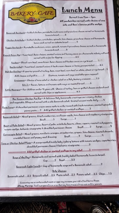 Photos of Savannah Moon Bakery & Cafe