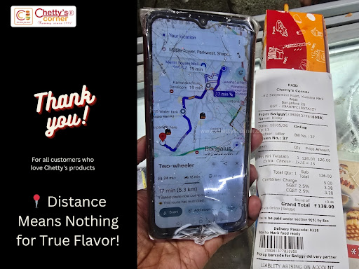 When the craving strikes, 6.5 kilometers is just a number! 🛵🔥 post image