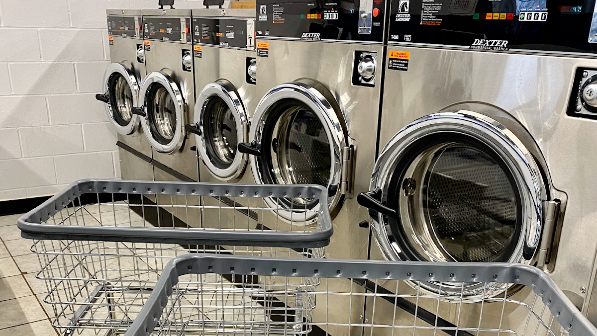 Wash City Laundromat - South Broadway laundromat interior in St. Louis, MO