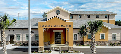 Hardage-Giddens St. Johns Logo