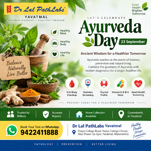 At Dr Lal PathLabs Yavatmal, we believe that preventive healthcare starts with timely health chec… post image