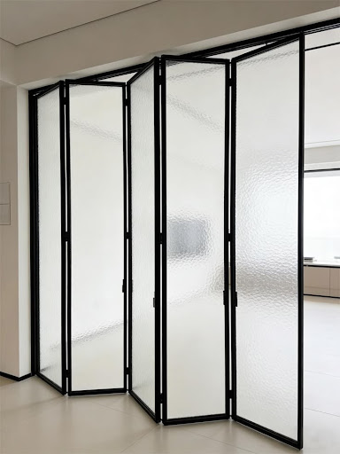 Best folding doors silim profile and aluminium partition glass interior design aluminium shop sik… post image