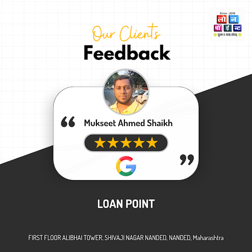 Mukseet from Nanded has a glowing review for Loan Point! They loved our seamless service and appr… post image