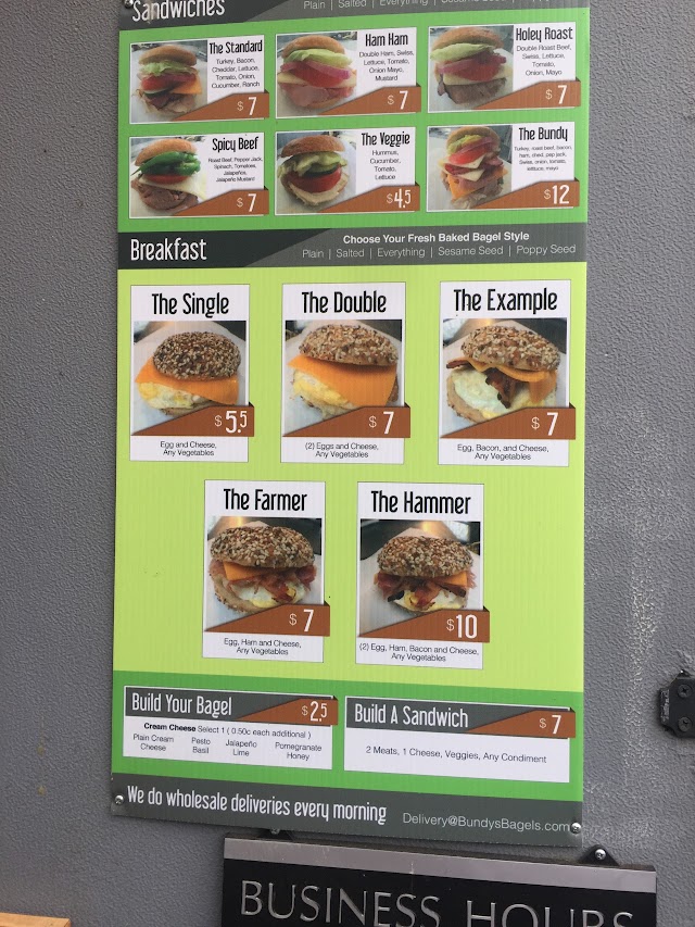 Bundy’s Bagels