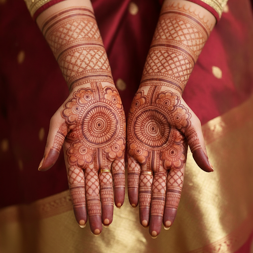Traditional mehandi designs to adorn your wedding day! As the best mehandi artist in Hyderabad, w… post image