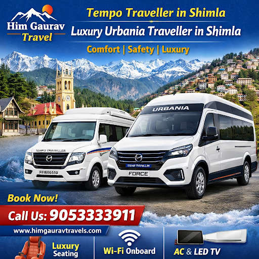 🚐 Luxury Tempo Traveller in Shimla | Him Gaurav Travel 🏔️ post image