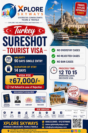 Dreaming of exploring the stunning landscapes and rich history of Turkey? Our Sureshot Tourist Vi… post image