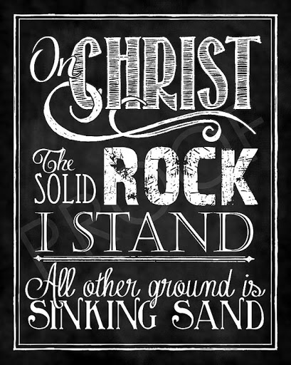 Solid Rock Painting - Visual