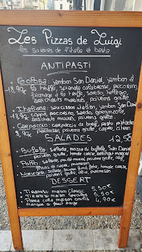 Menu LES PIZZAS DE LUIGI Périgueux Page 1